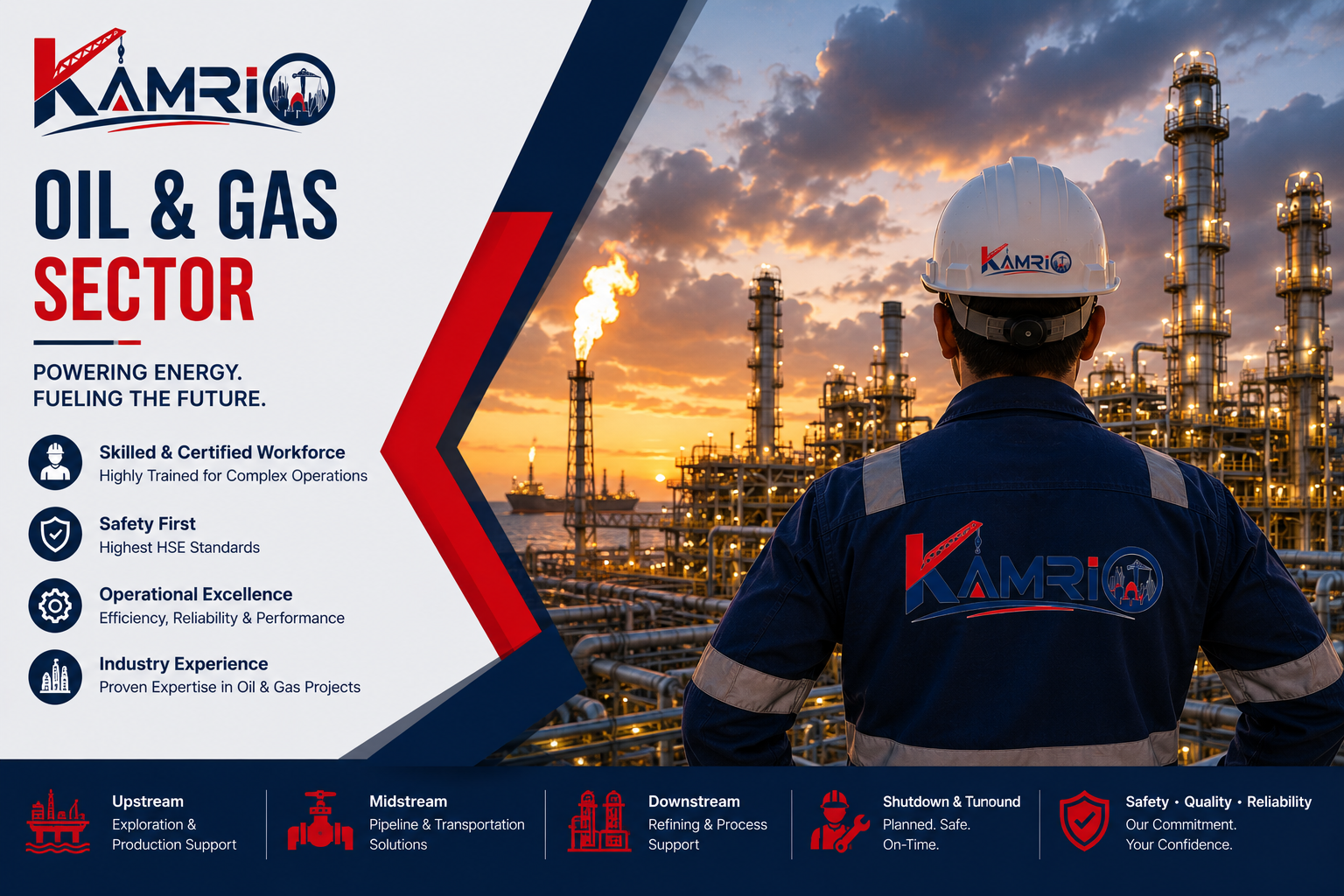 Oil & Gas Industray Manpower supplier in Qatar